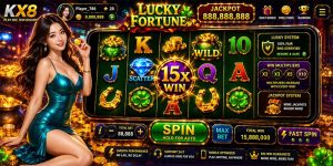 Lucky Fortune Slot KX8 mobile gameplay smooth performance jackpot system