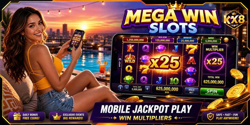 Mega Win Slots KX8 betting strategy bankroll control high volatility gameplay