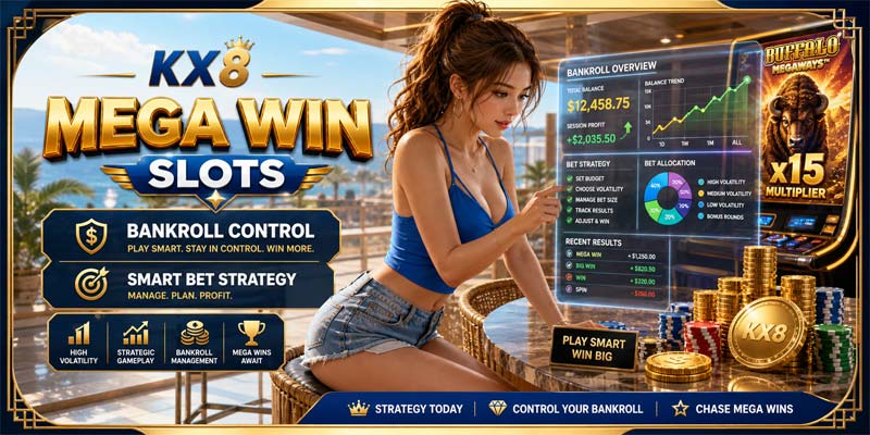 Mega Win Slots KX8 mobile gameplay jackpot win big multiplier interface