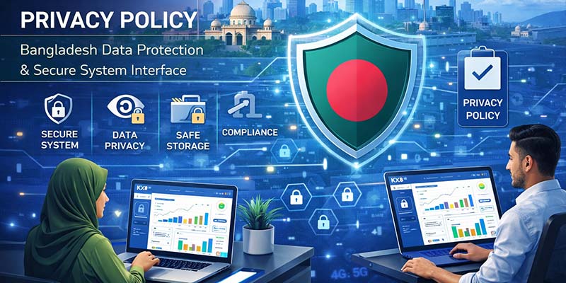 KX8 Privacy Policy Bangladesh data protection secure system interface