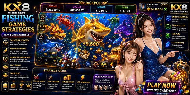 fishing game strategies multiplayer mode targeting KX8 players