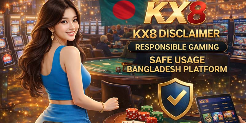 KX8 Disclaimer responsible gaming safe usage Bangladesh platform
