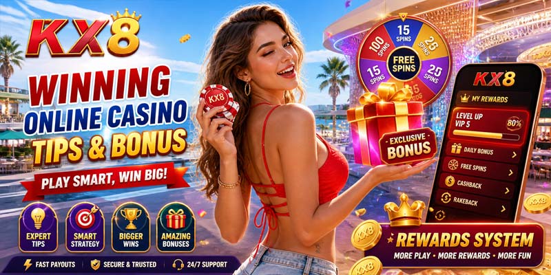 winning online casino tips strategy interface KX8 gameplay smart control