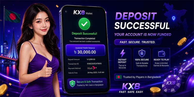  kx8 deposit payment methods including gcash and online banking Bangladesh
